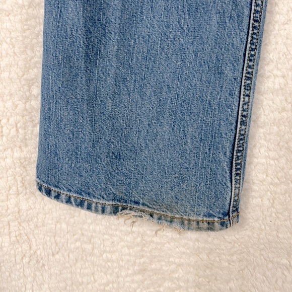 Express Y2K button front hipster flare  jeans size 5/6 - Picture 12 of 14